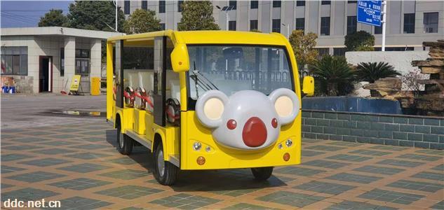  卡通图案造型电动观光车